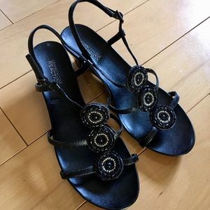 Kenneth Cole Reaction summer wedge heel sandals